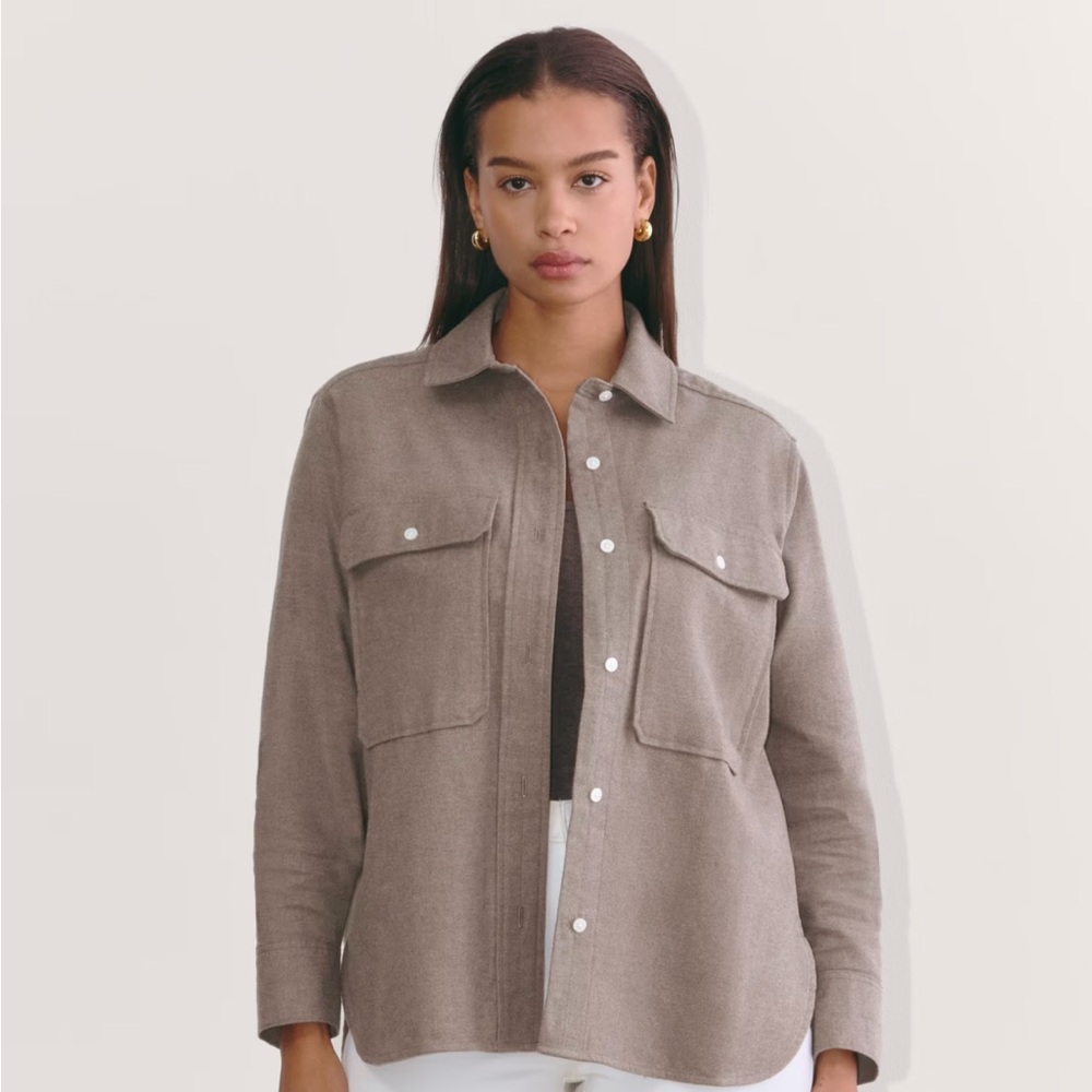 Everlane boyfriend shirt in flannel, small